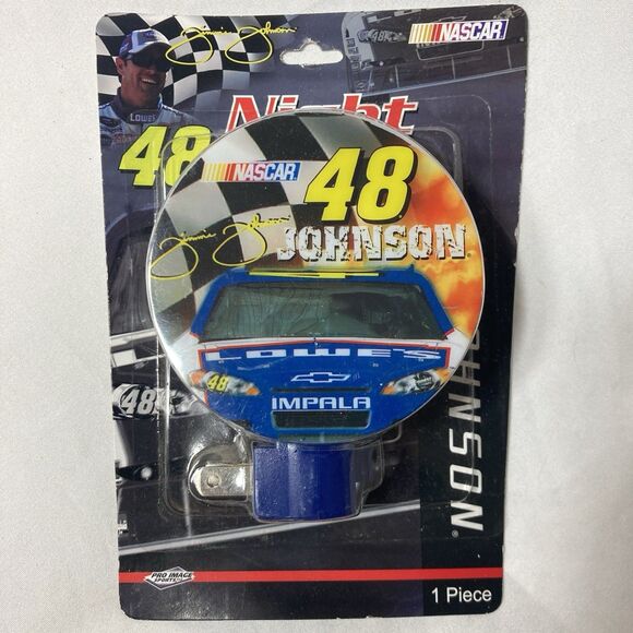 NASCAR Night Light Jimmie Johnson #48 Lowes 2009 Chevy Impala Unopened Box - Picture 1 of 13